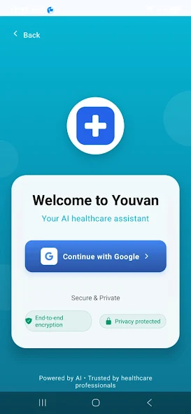 AI Health Guidance - App Screenshot